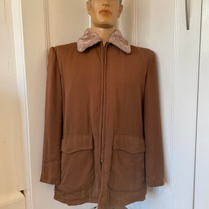 1940s/50s original Gabardine car coat. Rare find