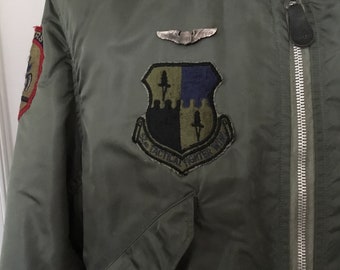 Vintage Alpha Industries L-2B Military Flight Bomber Jacket