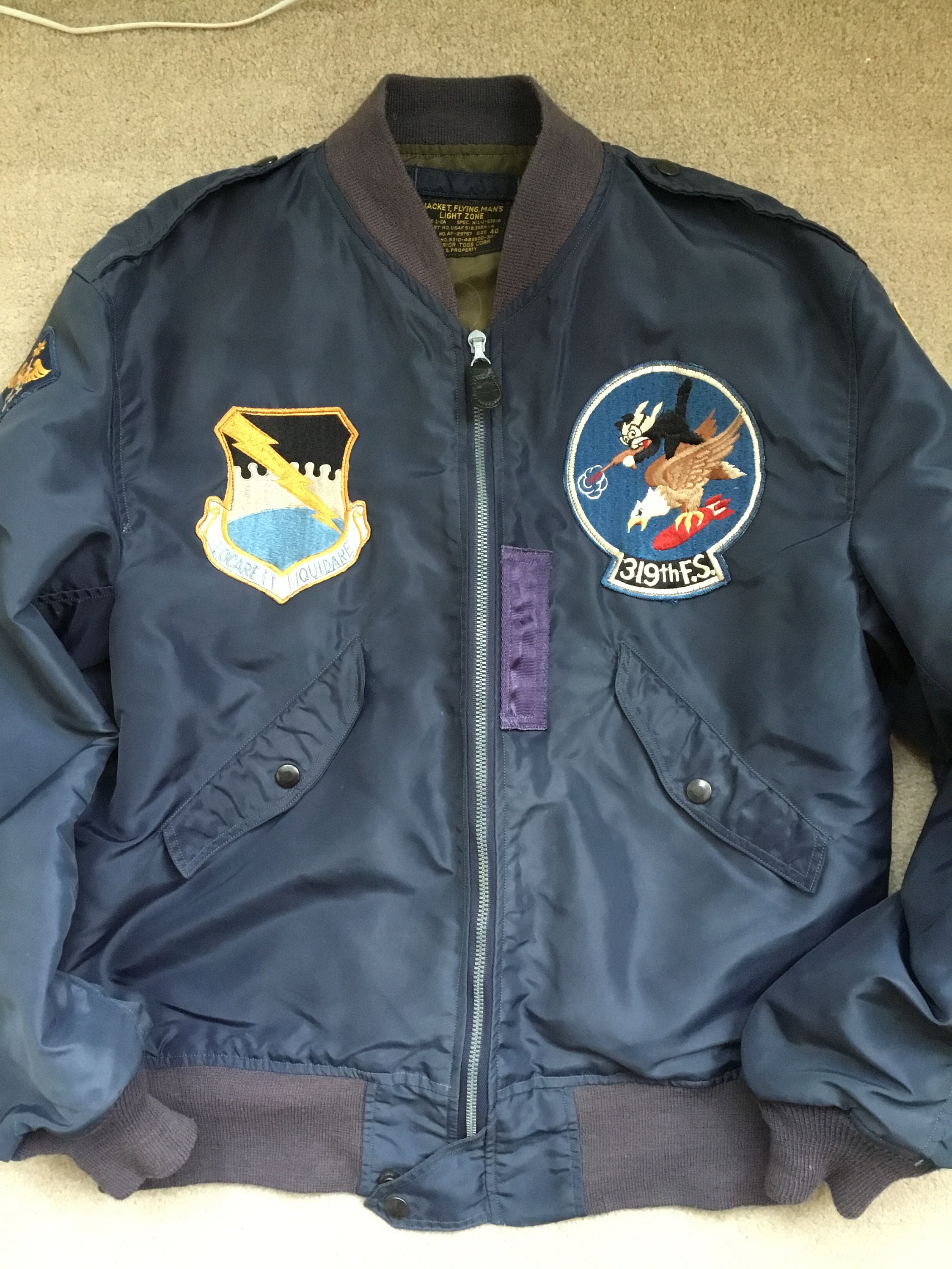 Buzz Rickson USN L-2A Flying Jacket - Etsy Buzz Rickson USN L-2A Flying Jacket - Etsy