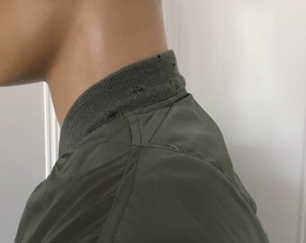 Original USN Flight Bomber L-2B Jacket in Parachute Nylon
