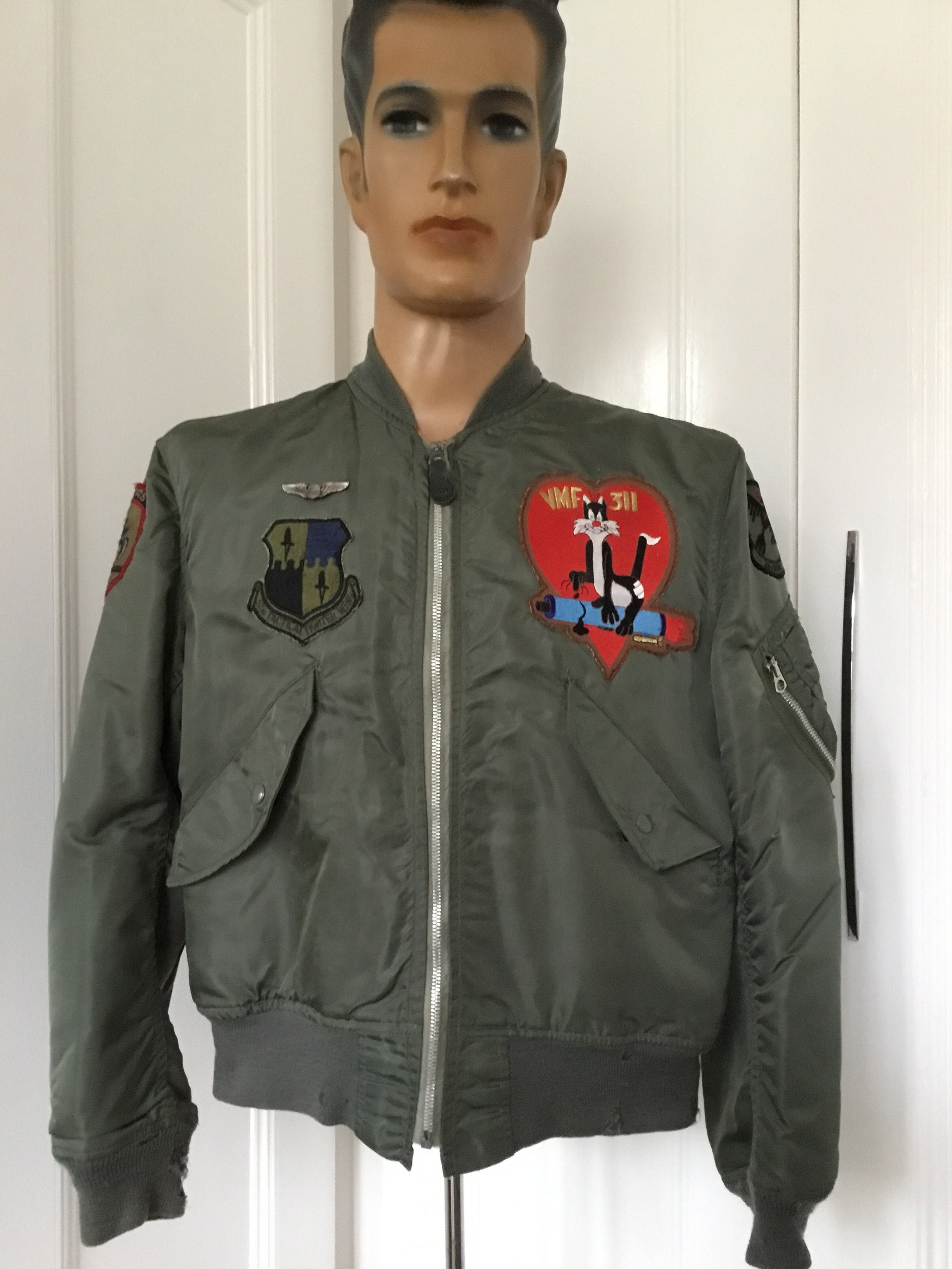 s Flight Jacket   Etsy