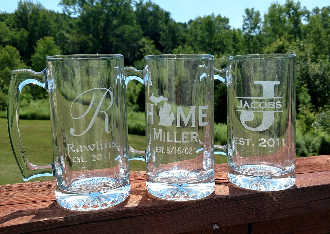 Matching Extra Large Mugs Set of 4 choose Your Design Etsy