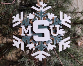 Michigan State University Christmas Ornaments Graduation 2022 Msu Ornament | Etsy
