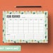 Meal Planner Cacti Print A4 and US Letter Size Pdfs Included - Etsy