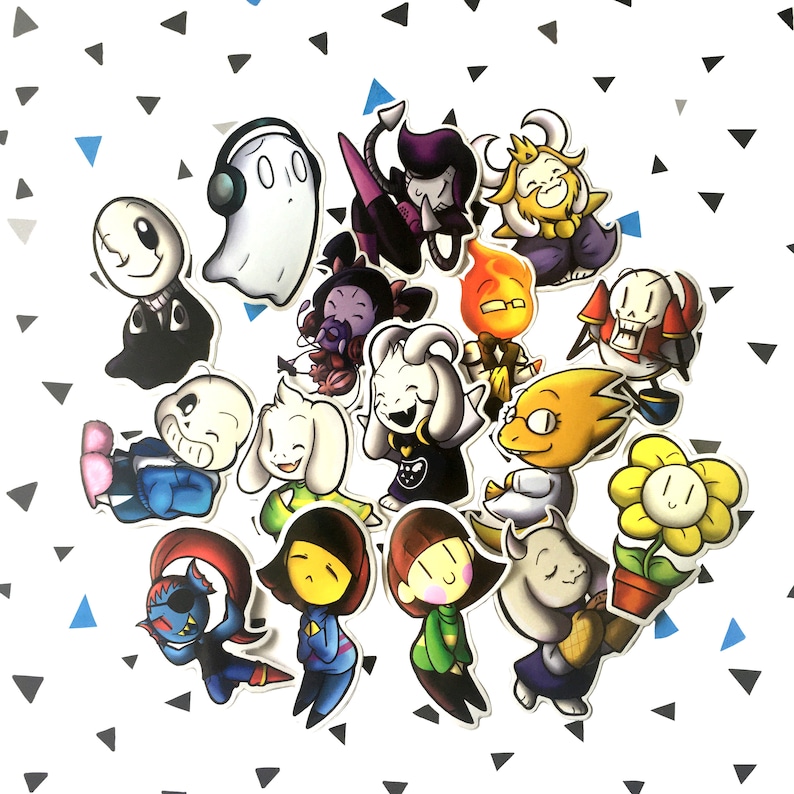 Undertale Stickers Etsy