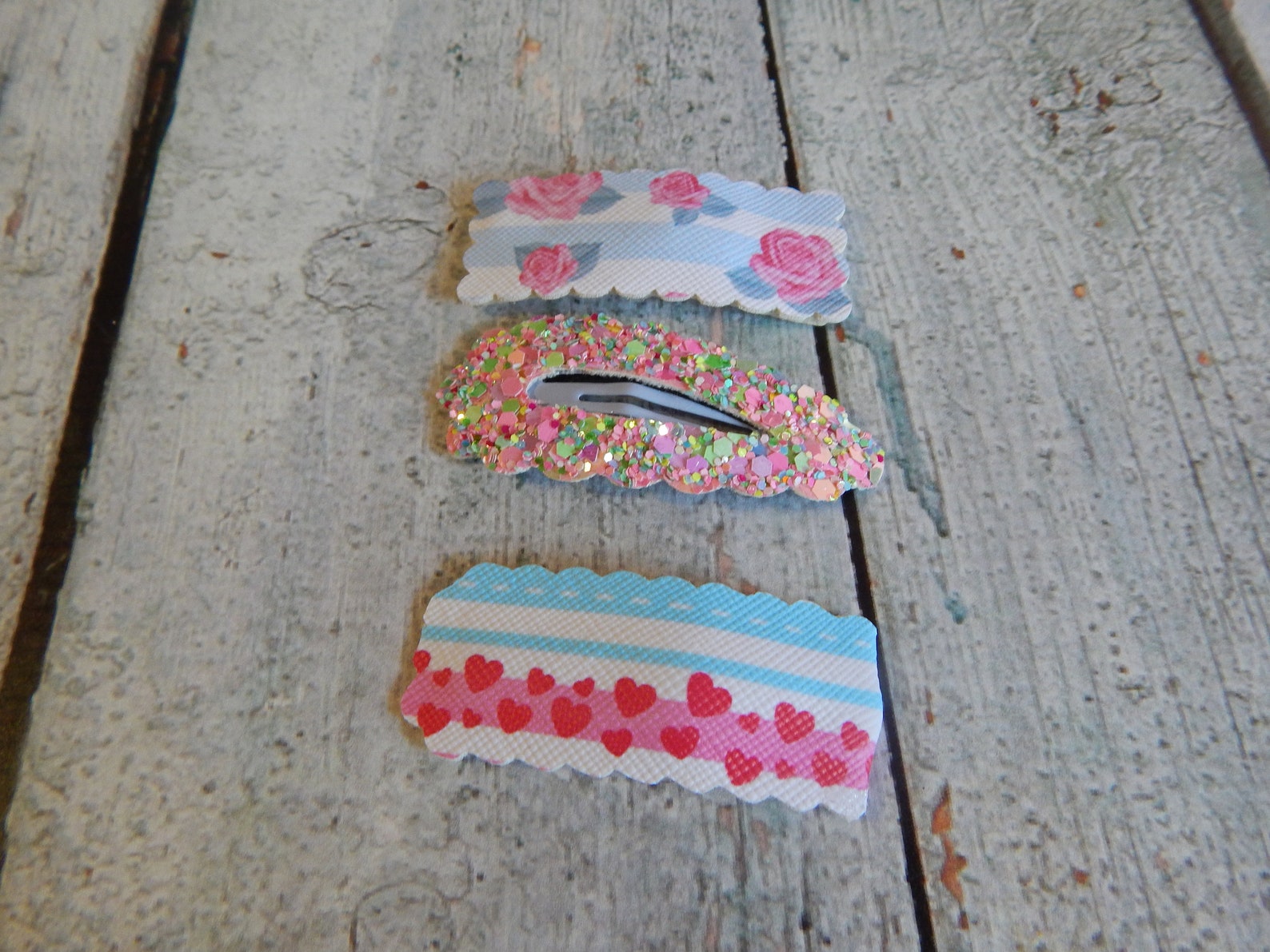 Flower Snap Set Etsy