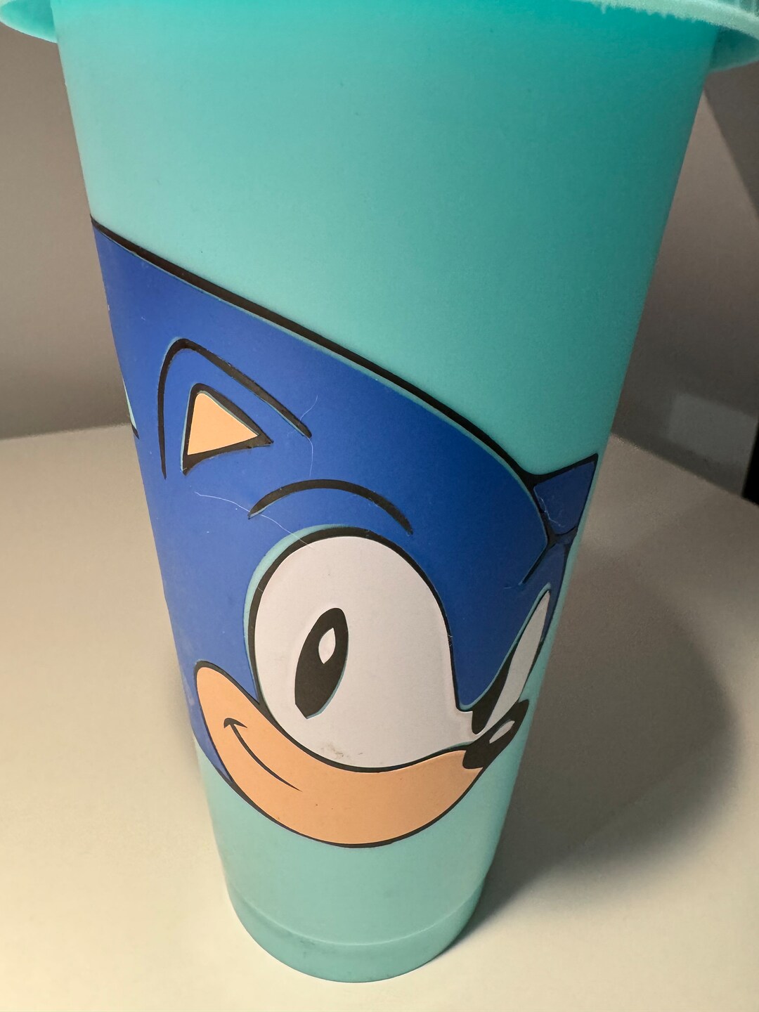 Sonic Cup With Straw and Lid Etsy