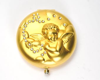 Estee Lauder Lucidity Powder Compact April Angel Vintage