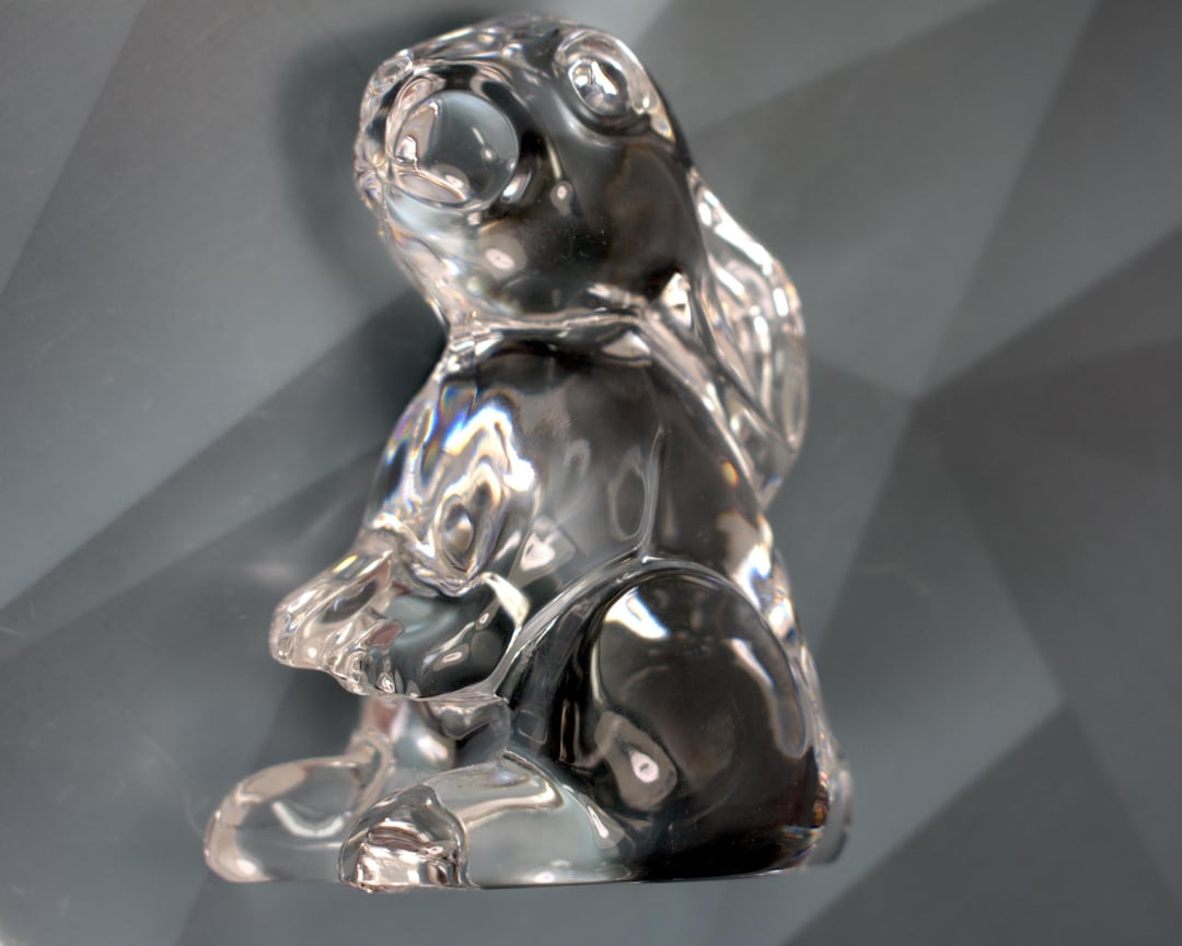 Waterford Crystal Bunny Rabbit Sculpture/ Figurine - Etsy