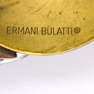 Ermani Bulatti Art Nouveau Brooch Pin Floral, Ermani Bulatti Art Nouveu Jewelry