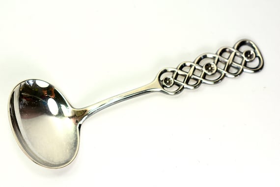 David Andersen Serving Spoon 830 S Silver Ringebu Berry Norway