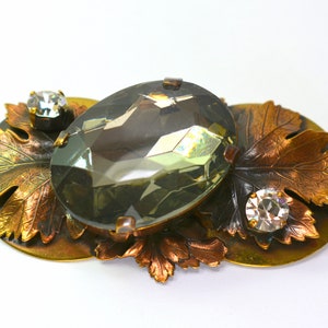 Ermani Bulatti Art Nouveau Brooch Pin Floral, Ermani Bulatti Art Nouveu Jewelry