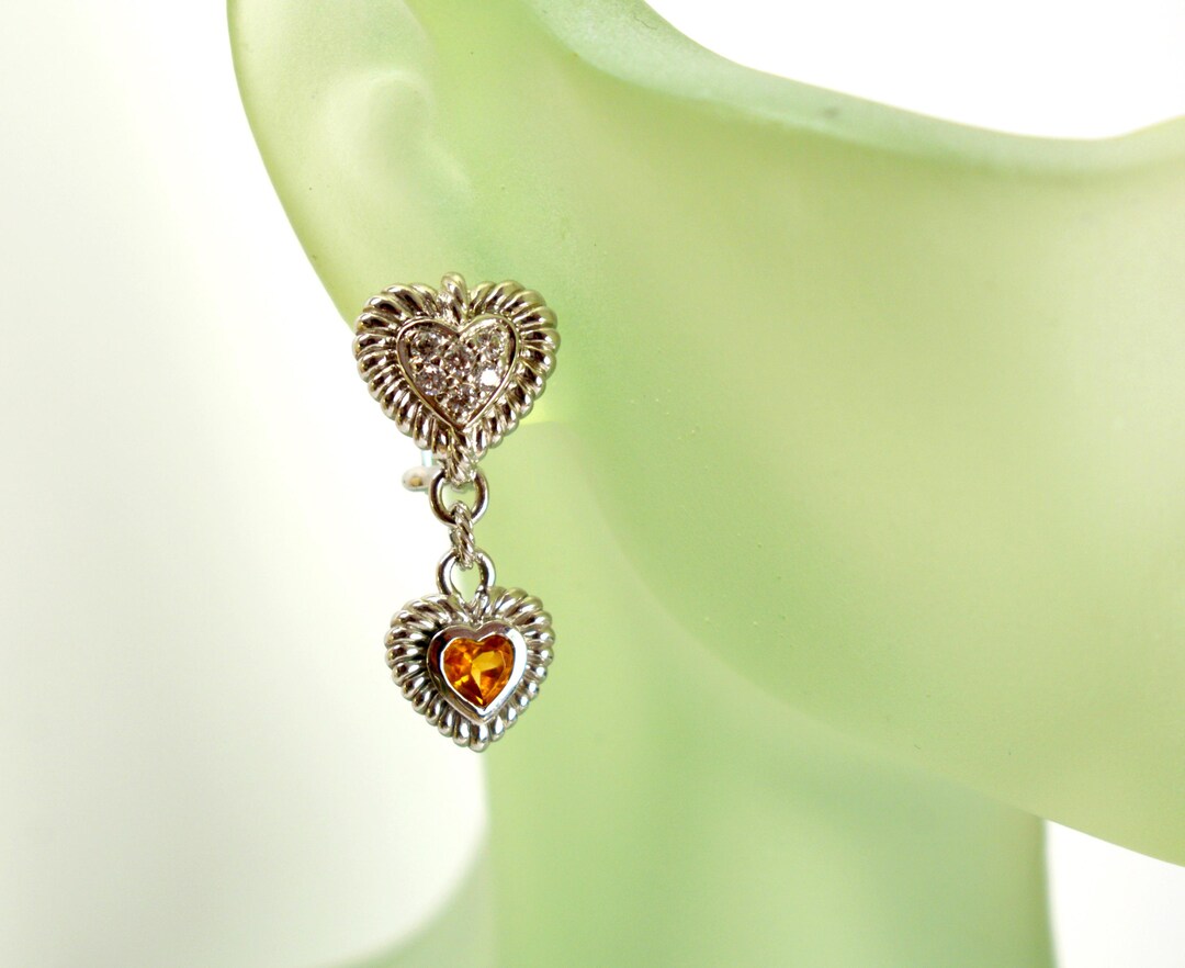 アクセサリー HEART SILVER EARRING MOP-heart-earrings-