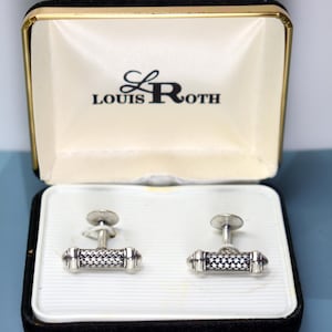 Unisex Cufflinks Louis Roth Cuff Links Original Box