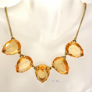 Statement Crystal Collar Necklace Faceted Glass Drops, J Crew Jewelry
