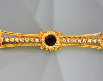 Art Deco Victorian Style Bar Pin Brooch 1928 Co Jewelry