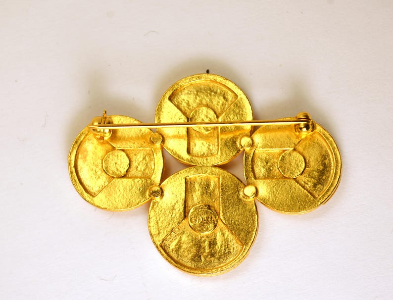 ALVA MUSEUM Replicas Art Deco Geometric Brooch Pin - Etsy