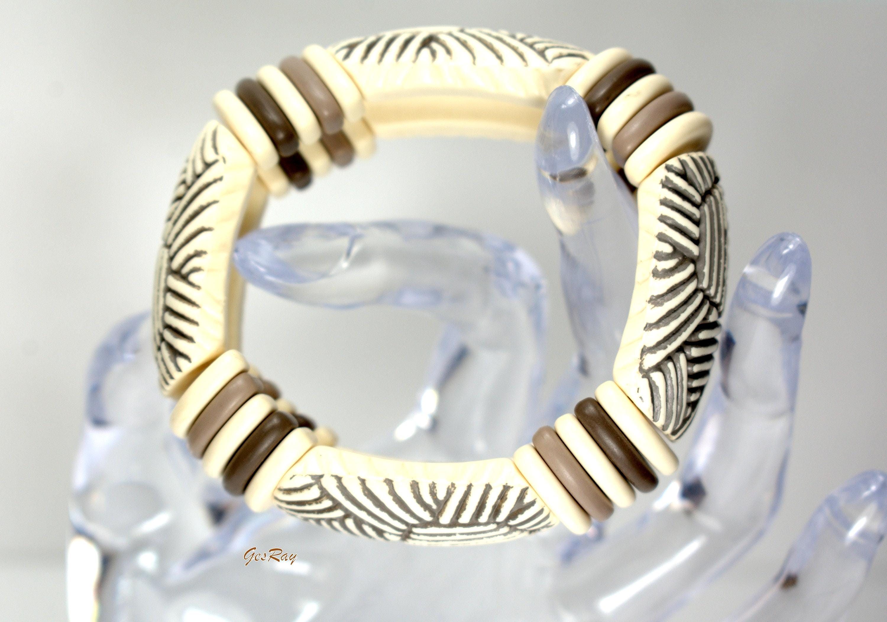 Designer vintage lucite bracelet - Etsy 日本