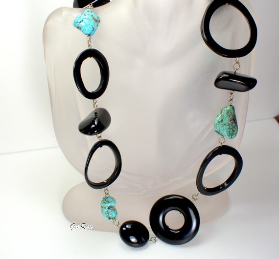 Lucite link necklace clearance