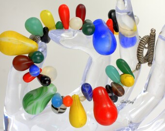 Mali Wedding Bead Bunch Necklace (MW40) - Gallery 601
