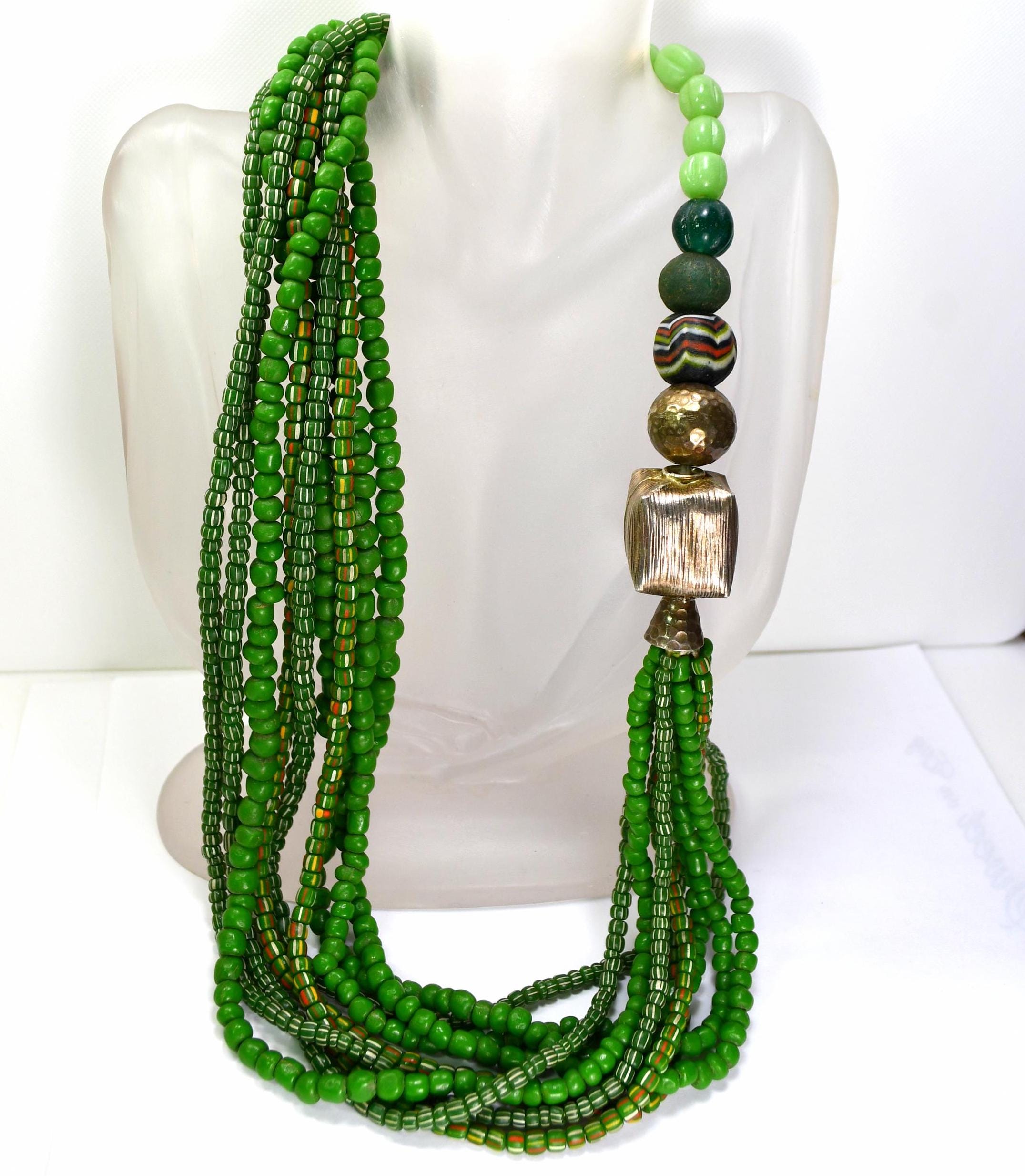 Collana Multifilo Talbots Con Perle Finto E Cristalli – Nuova Con Etichetta, Valore $69.50