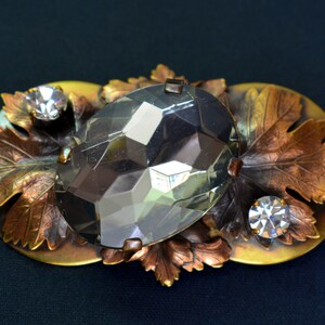 Ermani Bulatti Art Nouveau Brooch Pin Floral, Ermani Bulatti Art Nouveu Jewelry