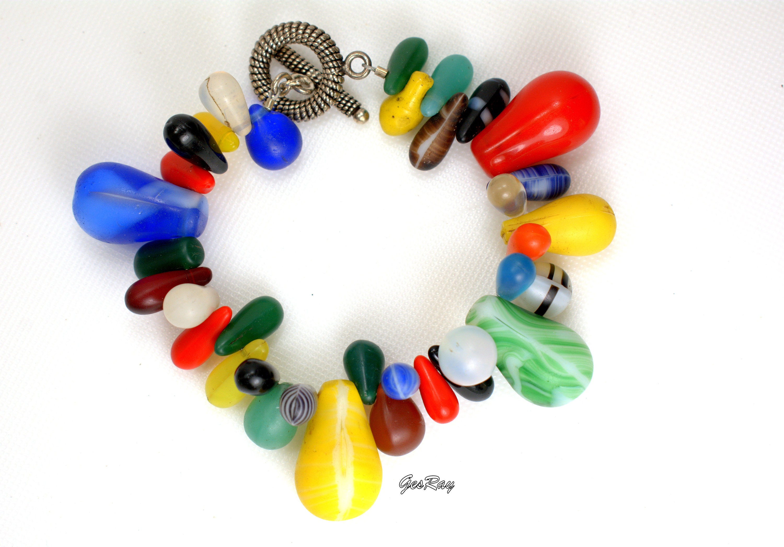 Mali Wedding Bead Bunch Necklace (MW40) - Gallery 601
