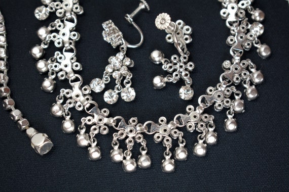 Vintage Crystal Rhinestone Jewelry Choker Collar … - image 9
