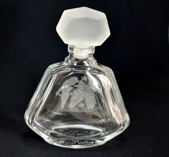 Vintage Crystal Perfume Bottle Made in France by … - image 8