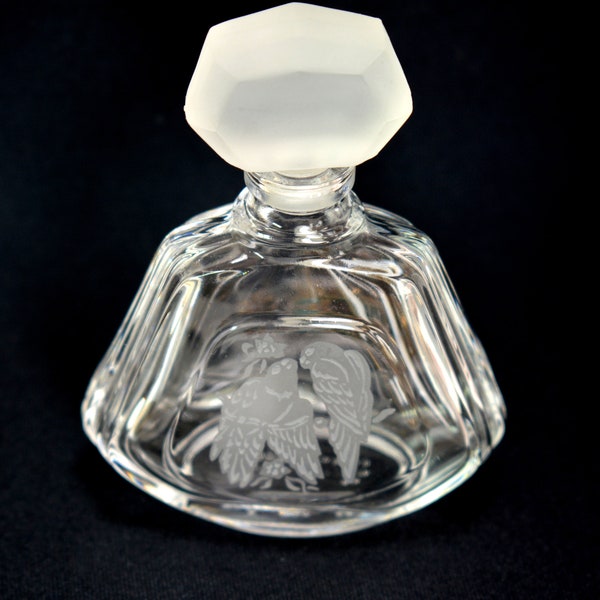 Vintage Crystal Perfume Bottle Made in France by VCA