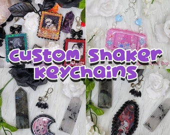 Custom Shaker Keychain