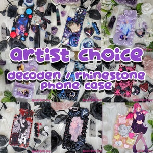 Artist Choice Decoden/Resin/Rhinestone Phone case