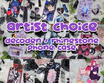 Artist Choice Decoden/Resin/Rhinestone Phone case