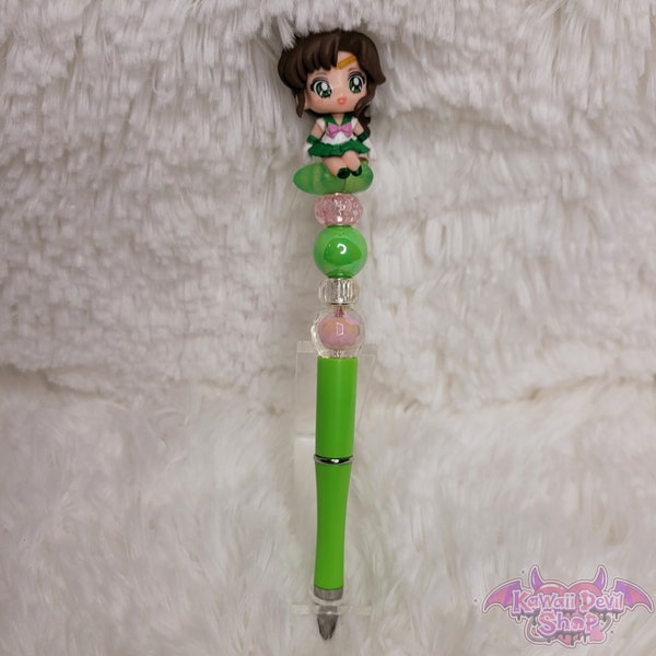 Groene Sailor Magical Girl kralenpen