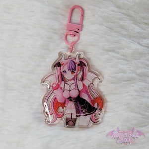Ironmouse 2.5 Inch Acrylic Keychain