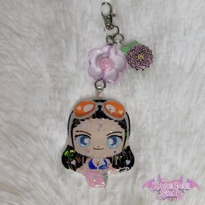 Archeologist Hand Painted Keychain