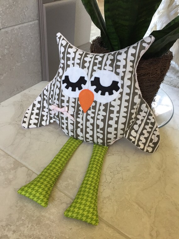 Pink Starry Hooty Owl Tooth Fairy Pillow Etsy