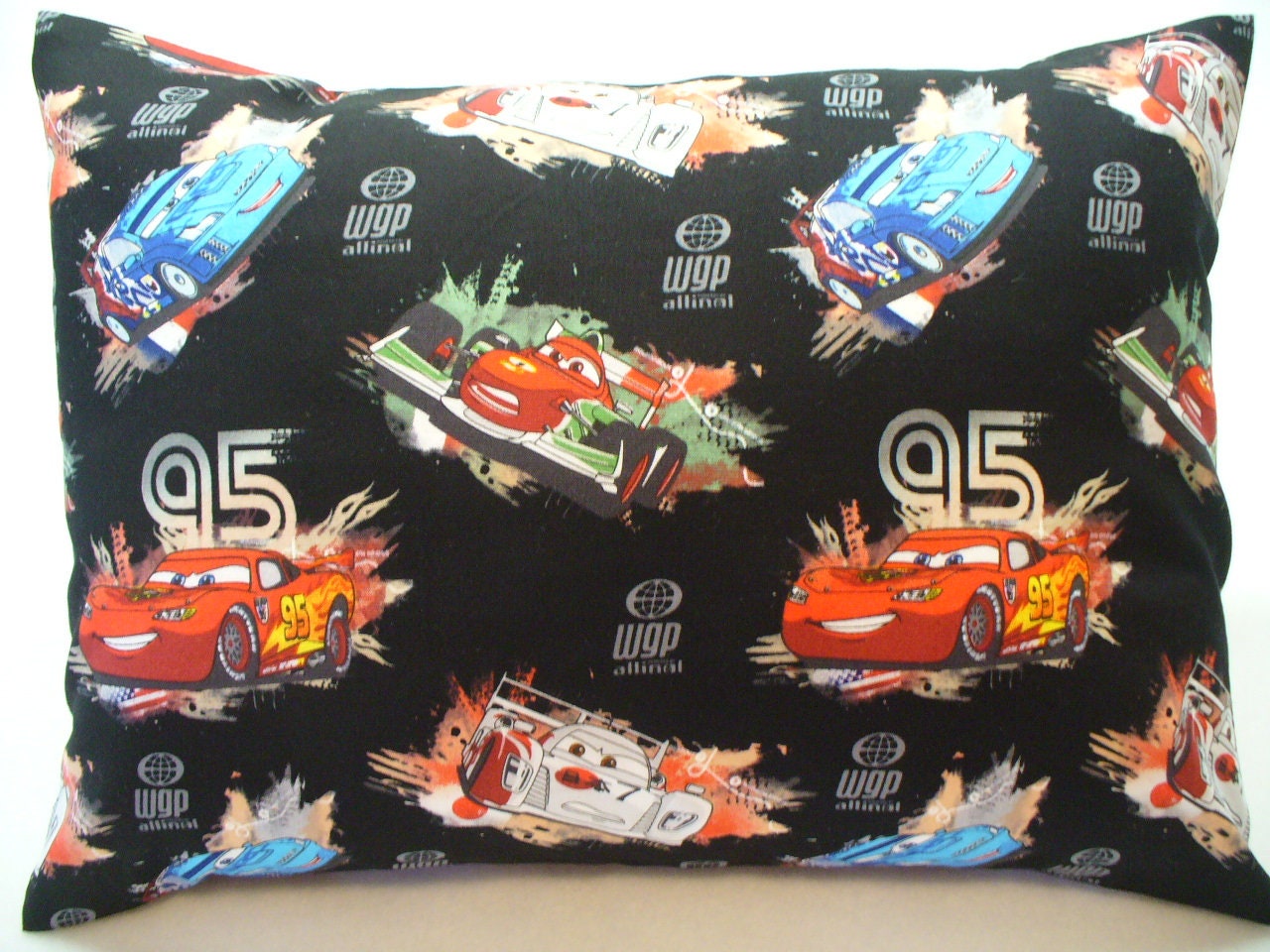 Disney Cars Travel Size Pillowcase and Pillow Etsy