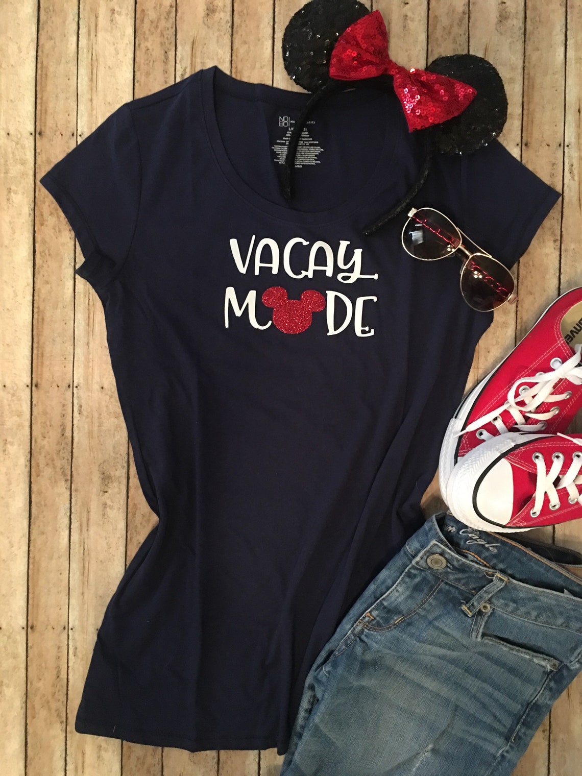 Vacay Mode Disney Womens T-shirt - Etsy