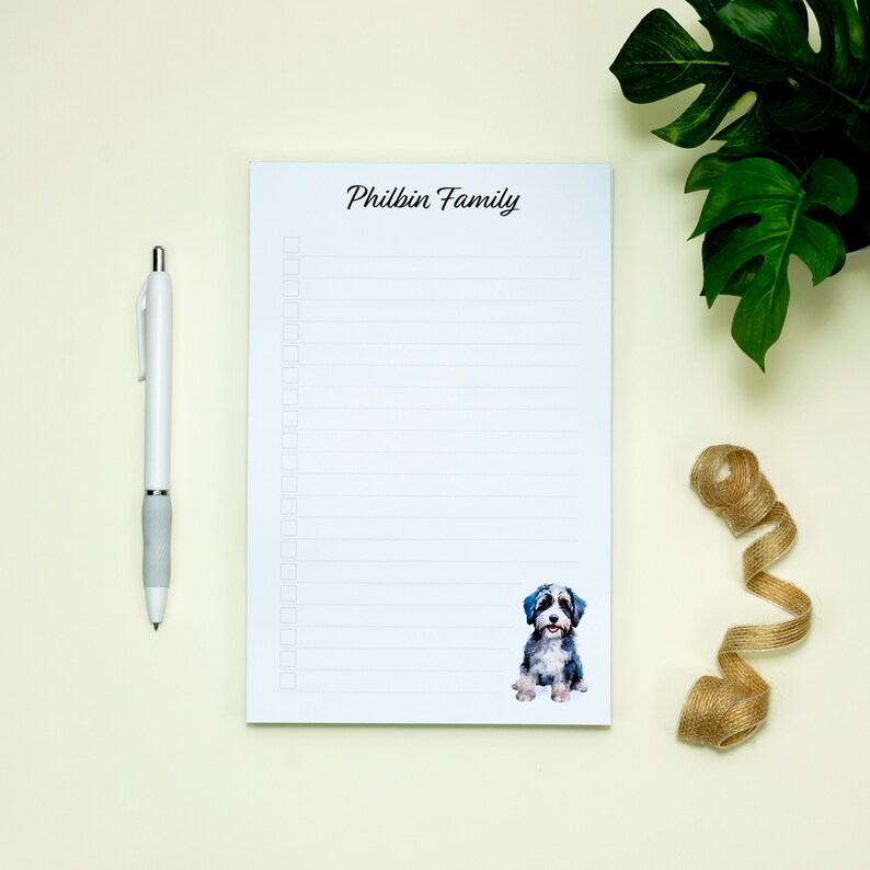Personalized Dog Breed Notepads | Custom Stationery for Dog Lovers | 8. ...