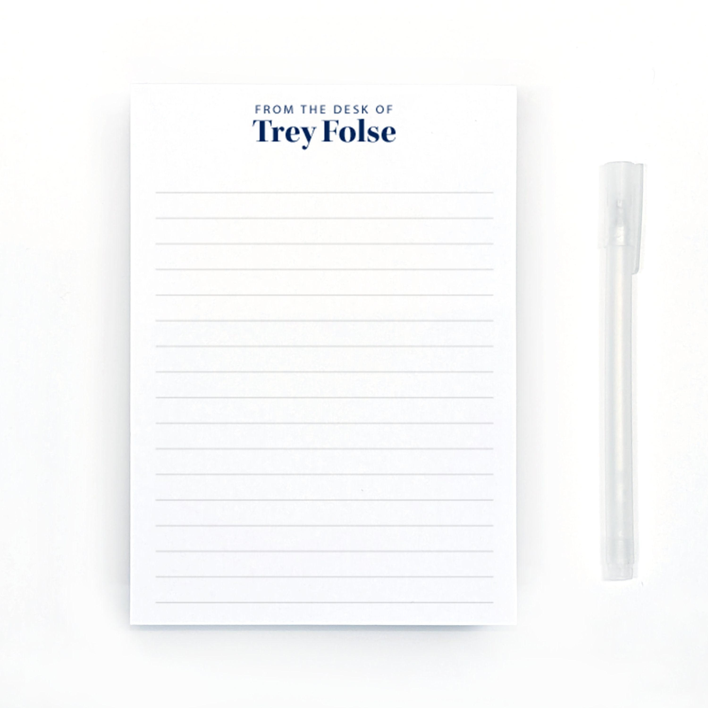 From the Desk of Notepad | Personalized Office Gift for Coworkers ...