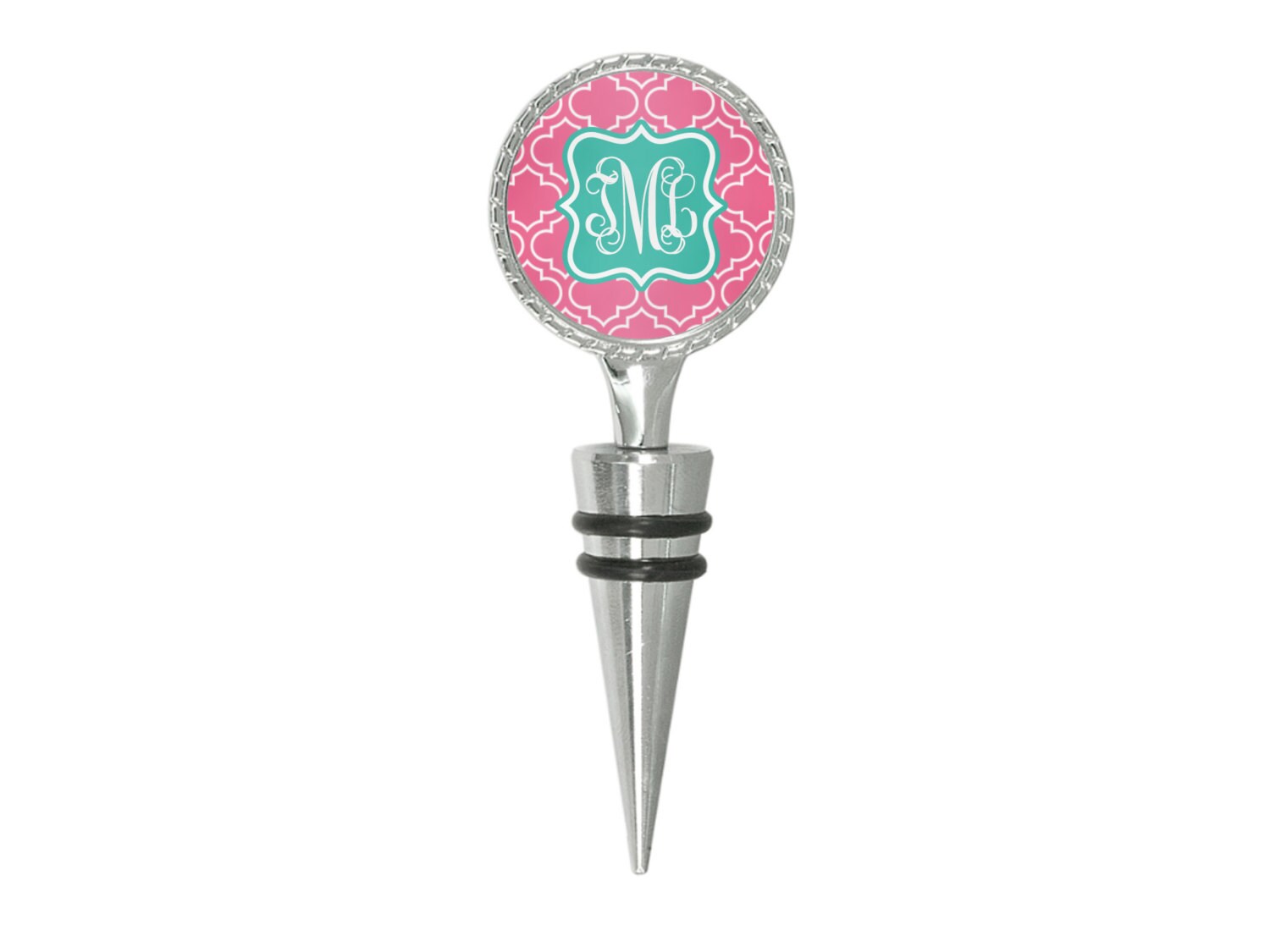 Personalized Wine Stopper Monogrammed wine stopper Etsy
