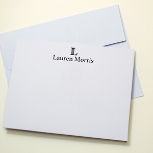 Monogram Note Cards, Monogrammed Notecards, Monogram Thank You Note, Monogram Notecard Set