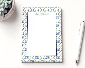 Personalized Golf Notepad Golf Cart & Tees Stationery, Ladies Golf League Gift