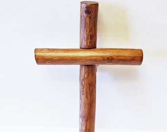 8 1/4" Sycamore Wood Cross