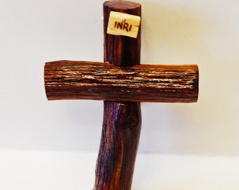 5 3/8" Cedar Wood Cross