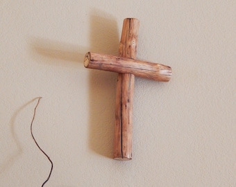 14 Inch Santa Fe Style Fir Wood Cross