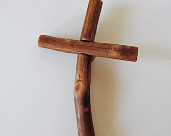 8 1/2 Inch Fir Wood Cross