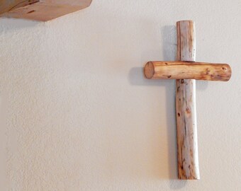 16 Inch Santa Fe Style Fir Wood Cross