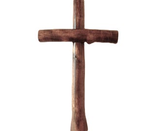 9 3/8 Inch Willow Wood Cross